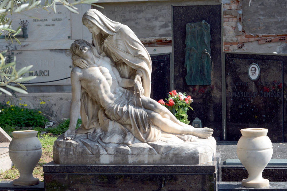 Image: Cimitero Monumentale di Bonaria in Cagliari, Sardinia.