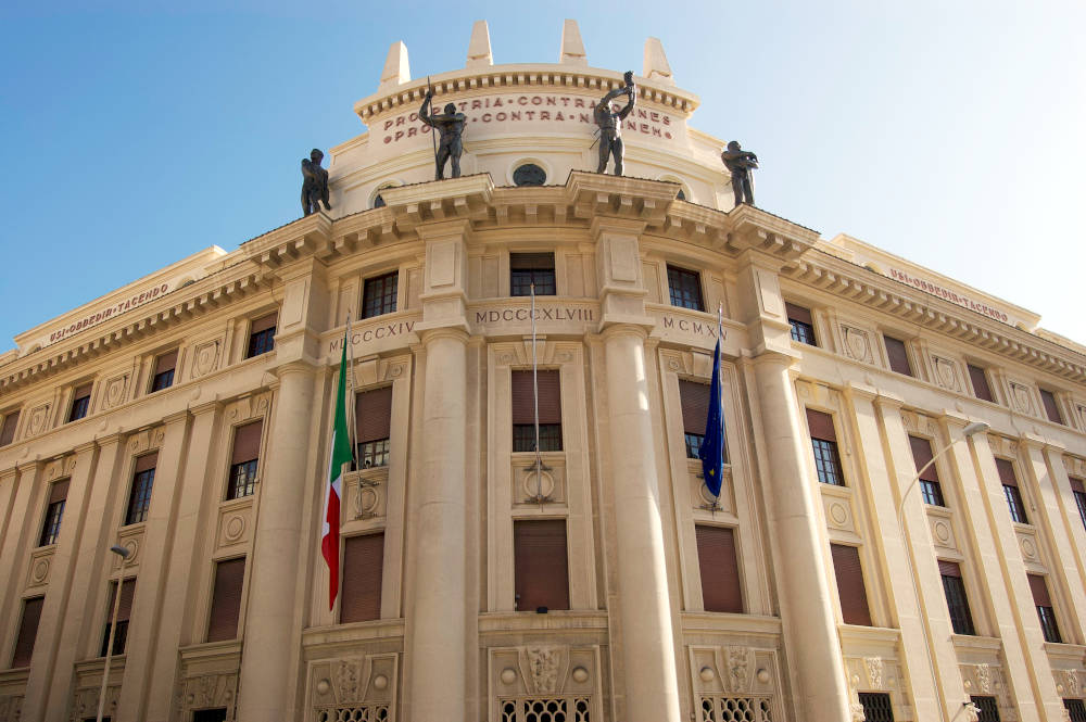 Image: Villanova quarter where are some great Cagliari hotels.