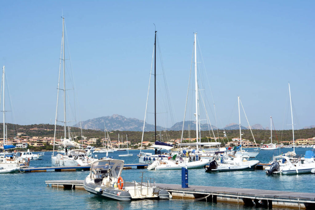 Image: How to get to Sardinia from Rome you can land in Golfo Aranci port.