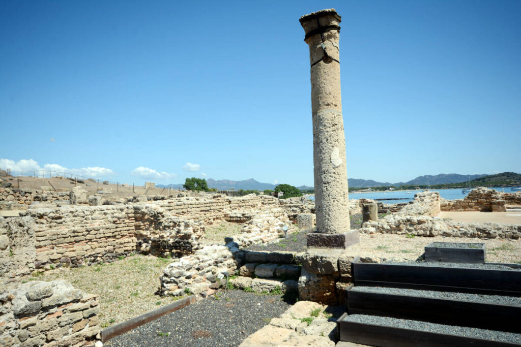 Image: Nora is one of the main ancient ruins in Sardinia.