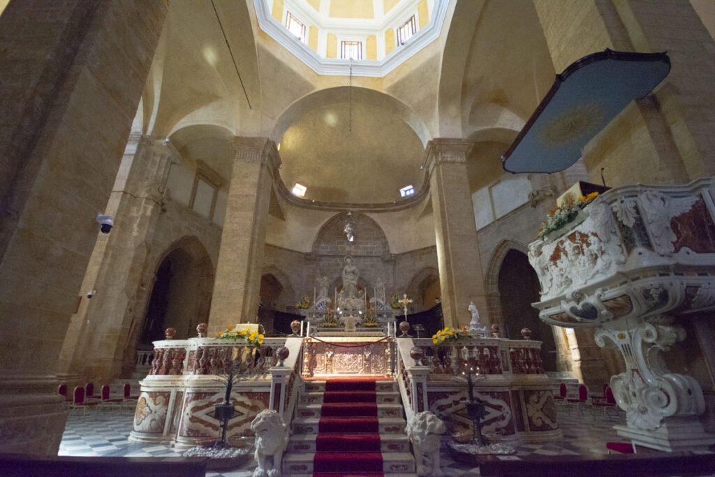 Image: The cathedral one of the places to visit in Alghero.